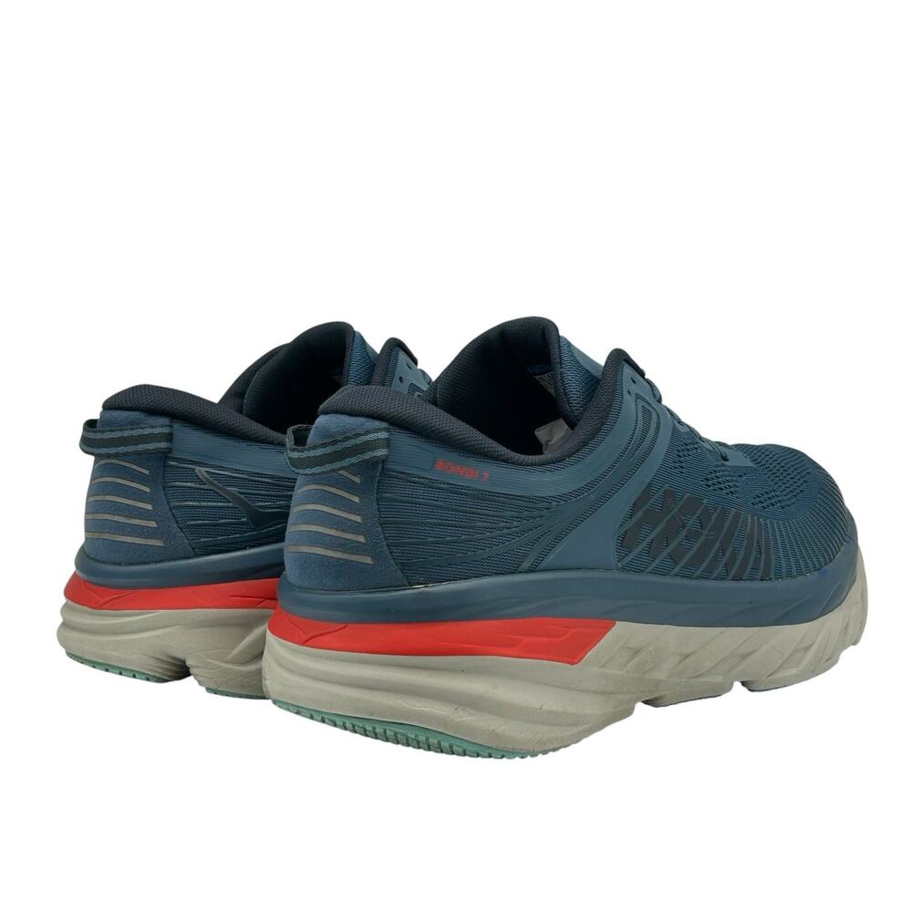 Hoka One One Bondi 7 Mens Size 12.5 Sneakers Gym Running Training Activewear - Picture 11 of 13